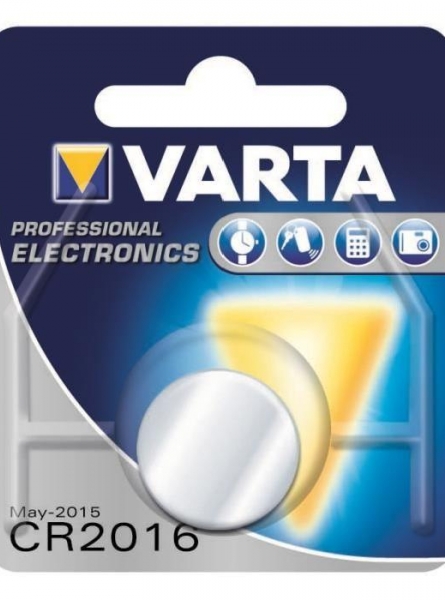 Pile bouton Varta CR2016 - 10 unités - batterie appareil photo