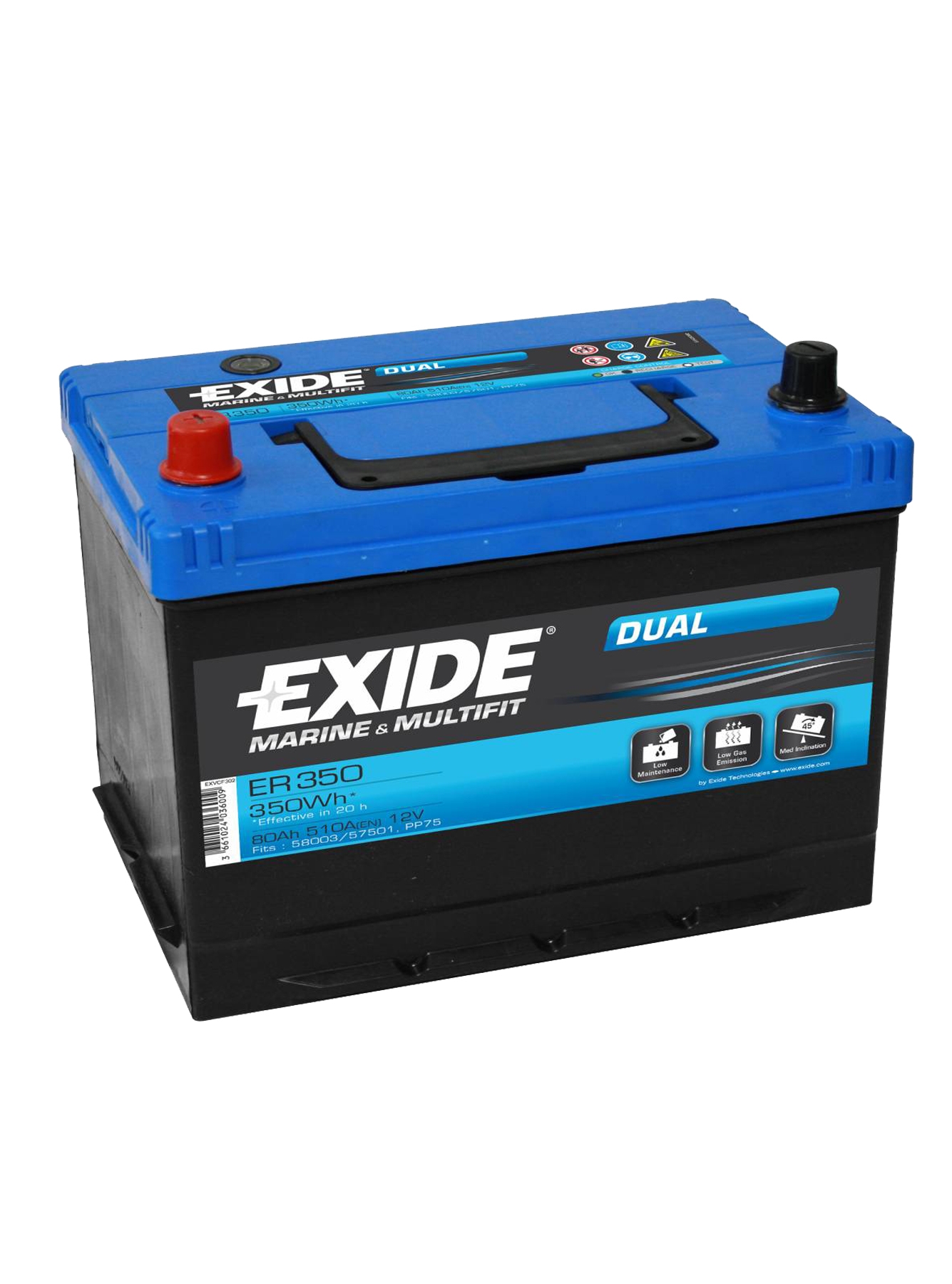 Аккумулятор exide er350